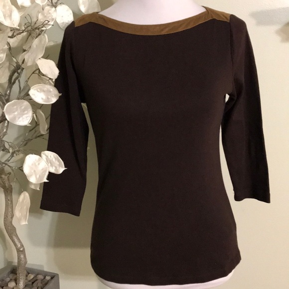 Ralph Lauren Tops - RALPH LAUREN BROWN SHIRT